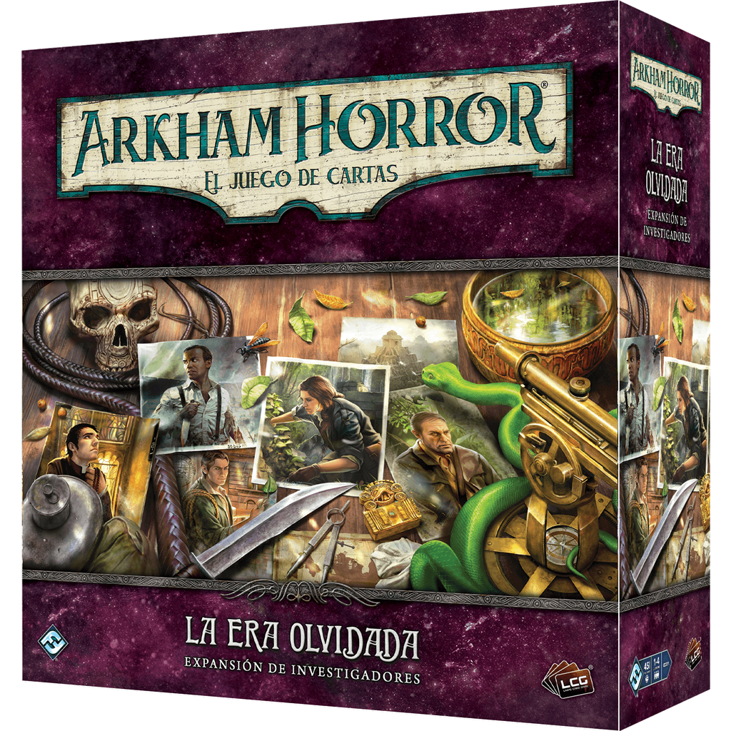 Arkham Horror El juego de Cartas - Expansión de Investigadores: La Era Olvidada