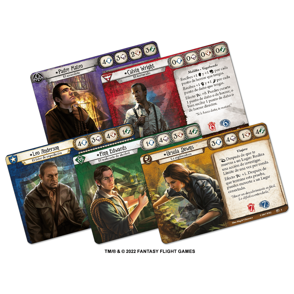 Arkham Horror El juego de Cartas - Expansión de Investigadores: La Era Olvidada - imagen 2