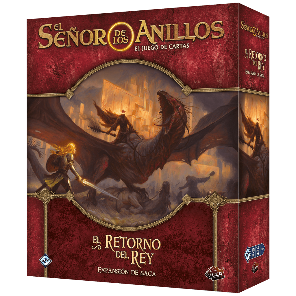 El Señor de los Anillos - El Juego de Cartas LCG - Expansión de Saga: El Retorno del Rey