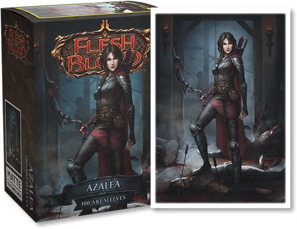 Dragon Shield - Flesh and Blood Azalea Sleeves