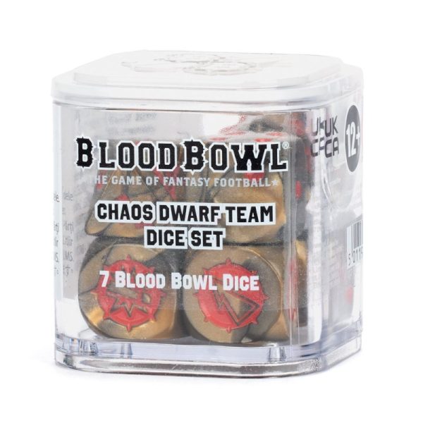 BloodBowl - Chaos Dwarfs Dice Set
