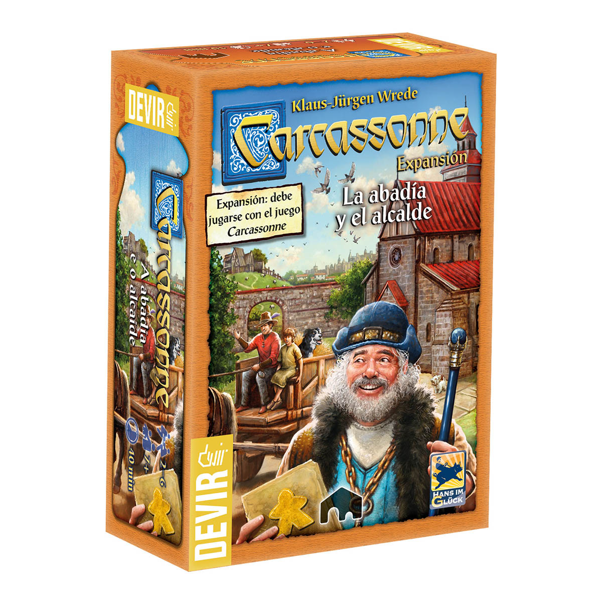 Carcassonne - Expansión: La Abadia y El Alcalde
