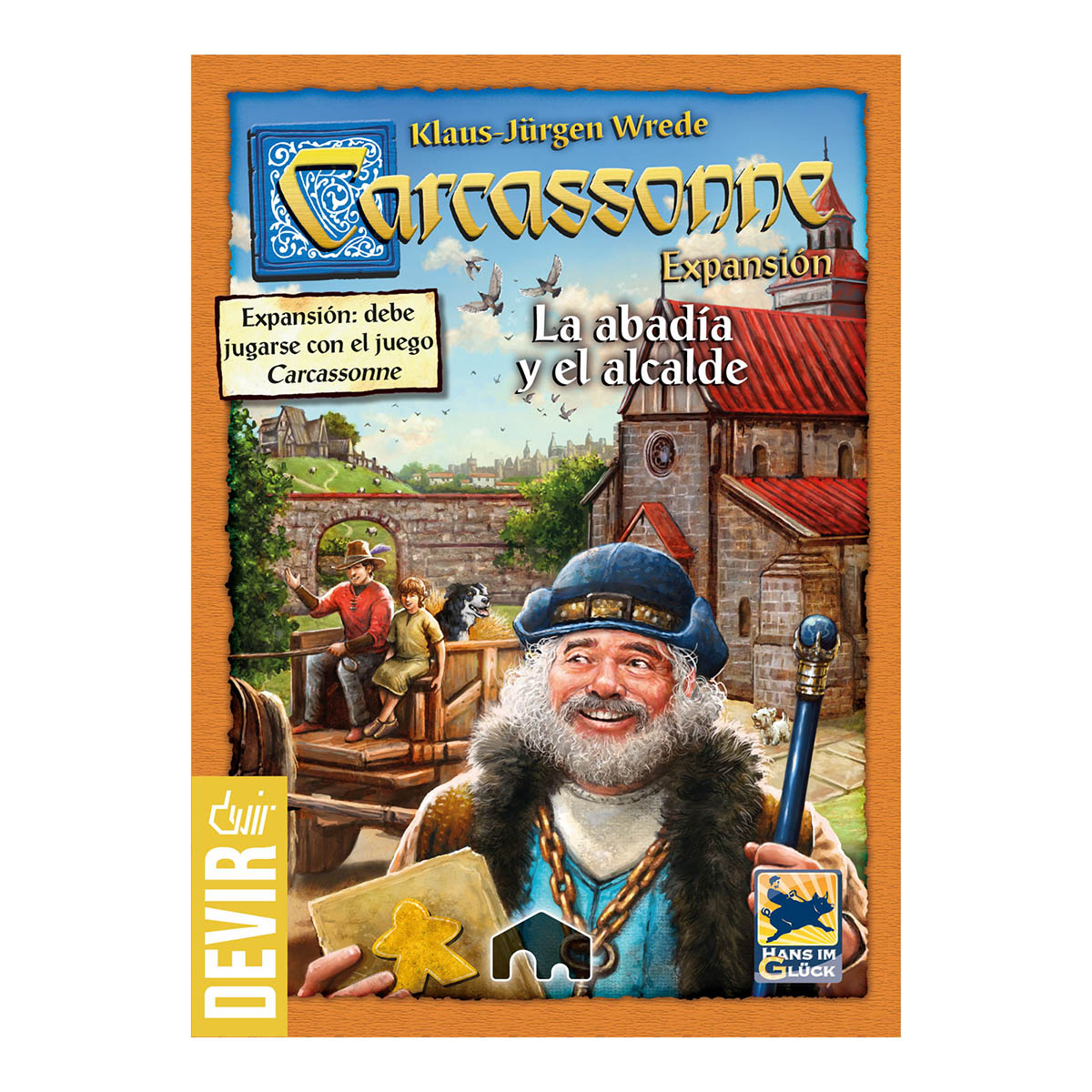 Carcassonne - Expansión: La Abadia y El Alcalde - imagen 2