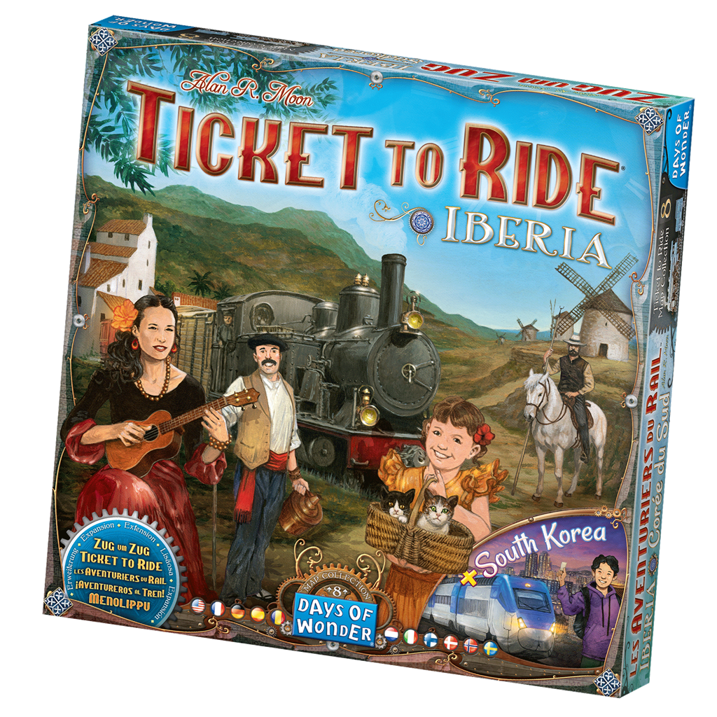 Aventureros al Tren - Map Collection 8: Iberia y Corea del Sur