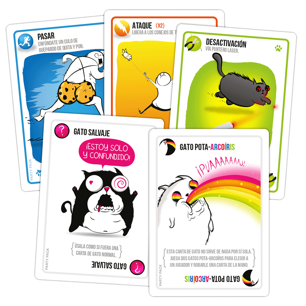 Exploding Kittens - Party Pack - imagen 3