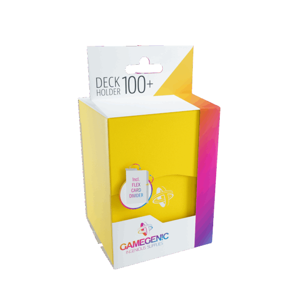 Gamegenic - Deck Holder 100+ Yellow