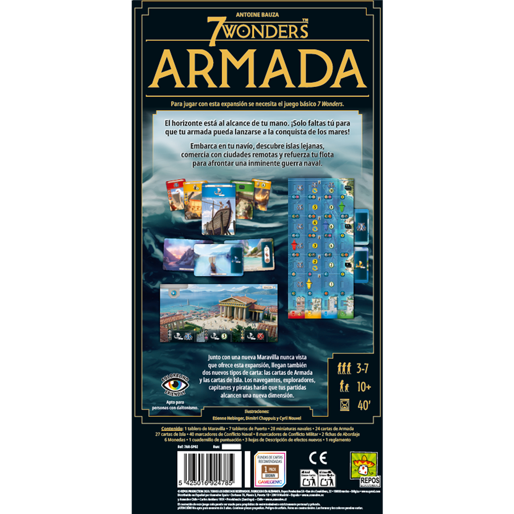 7 Wonders - Expansión: Armada - imagen 4