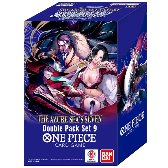 One Piece Card Game - DP09 - The Azure Sea's Seven - Double pack set 9