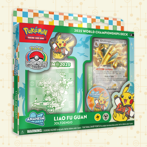 Pokemon TCG - World Championship Decks 2025 – Joltdengo(Inglés)
