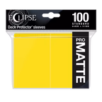 UP - Eclipse Matte Standard Sleeves: Yellow 100u