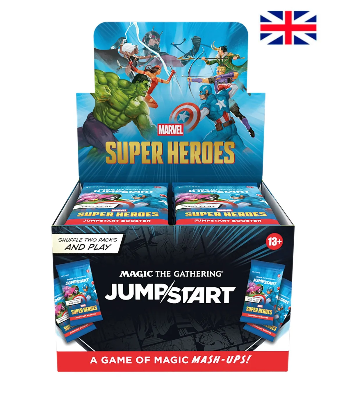Magic: The Gathering - Marvel Super Heroes - Jumpstart - Caja de Sobres (24 sobres) (Inglés)