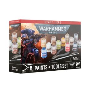 Warhammer 40,000 - Paints and Tools Set