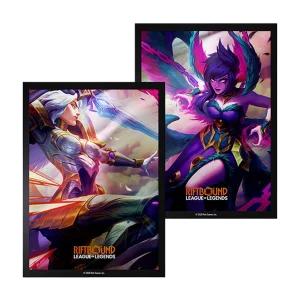 Riftbound: League of Legends TCG - Vendetta - Kayle Vs Morgana Art Sleeves (100 Fundas)