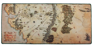 The Lord of the Rings - Desk Mat (80x35 cm) - Middle-Earth Map