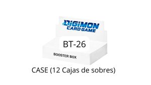 Digimon Card Game - BT26 - Timeless Bonds - Box Case (Inglés)