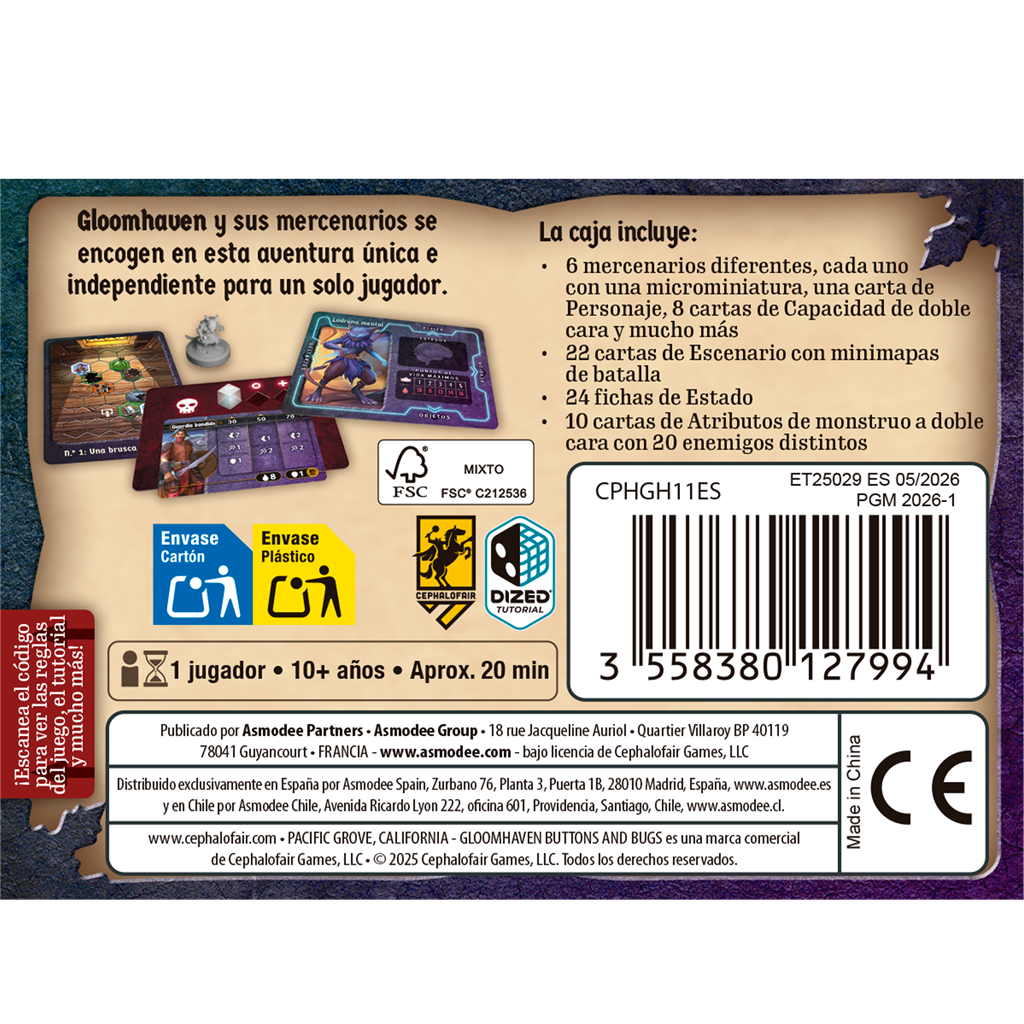 Gloomhaven Botones & Bichos - imagen 4