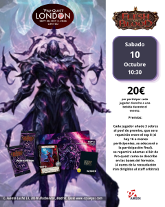 Flesh and Blood - Pro Quest London 10 Octubre