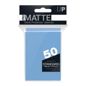 Ultra Pro - Standard Sleeves - Pro-Matte - Non Glare - Light Blue 50u